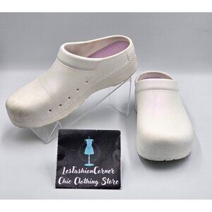 Dansko Women's Pearl Iridescent EVA Kane Molded Garden Clog Sz 9.5 (40) 3016